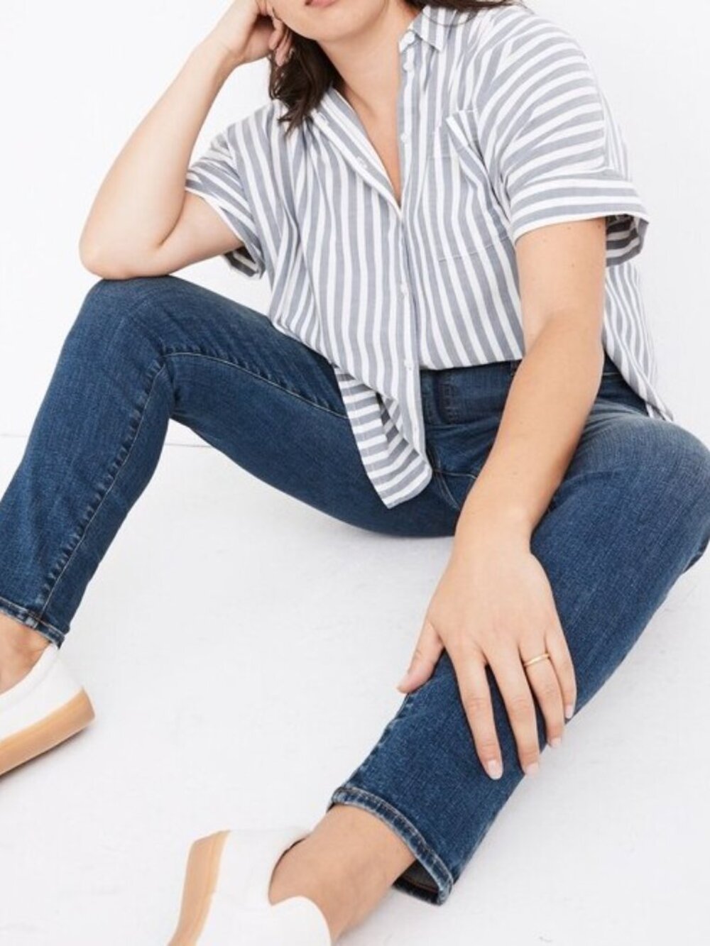 NEW Curvy Roadtripper Supersoft Jeans in Playford Wash